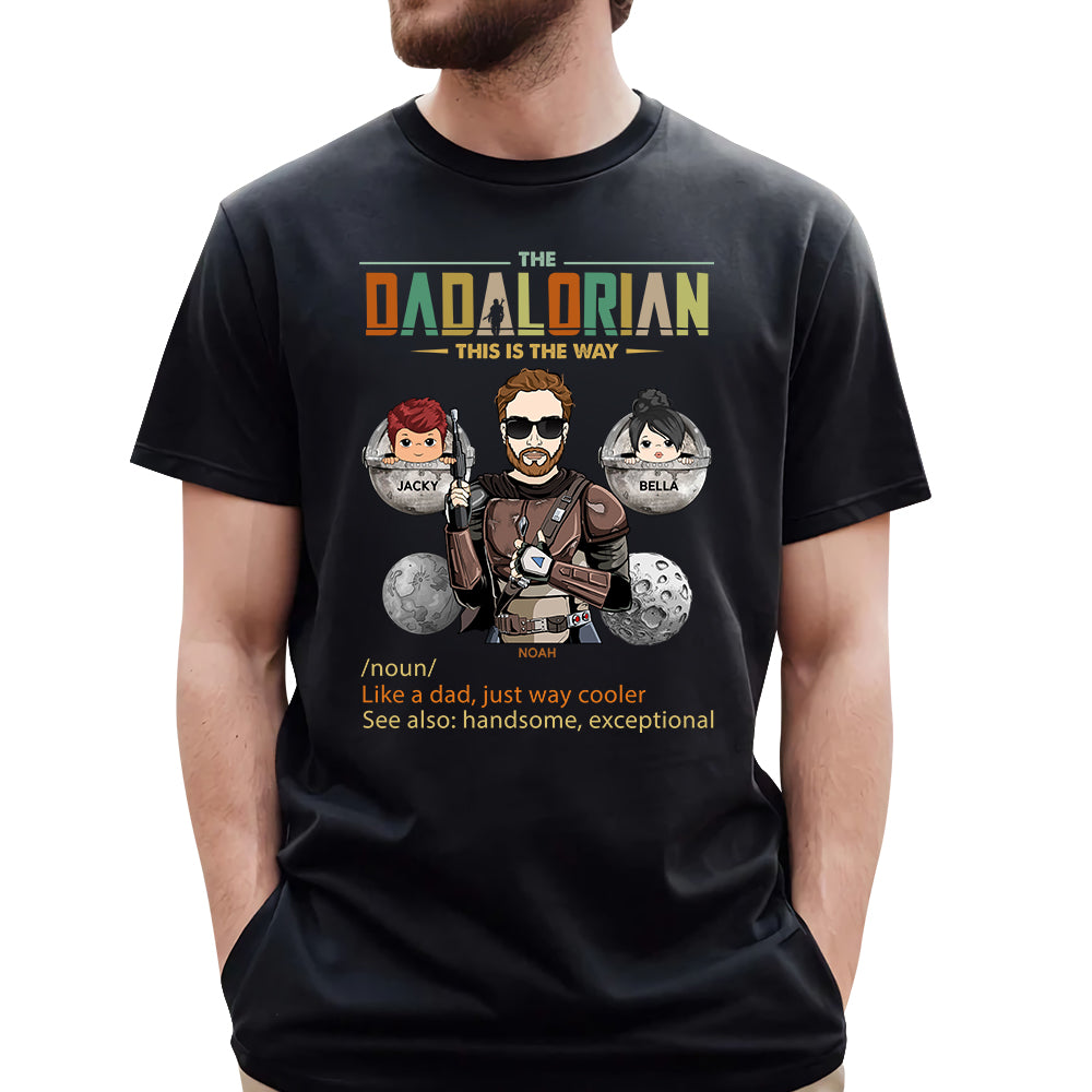 The Dadalorian - Custom Shirt Gift For Dad
