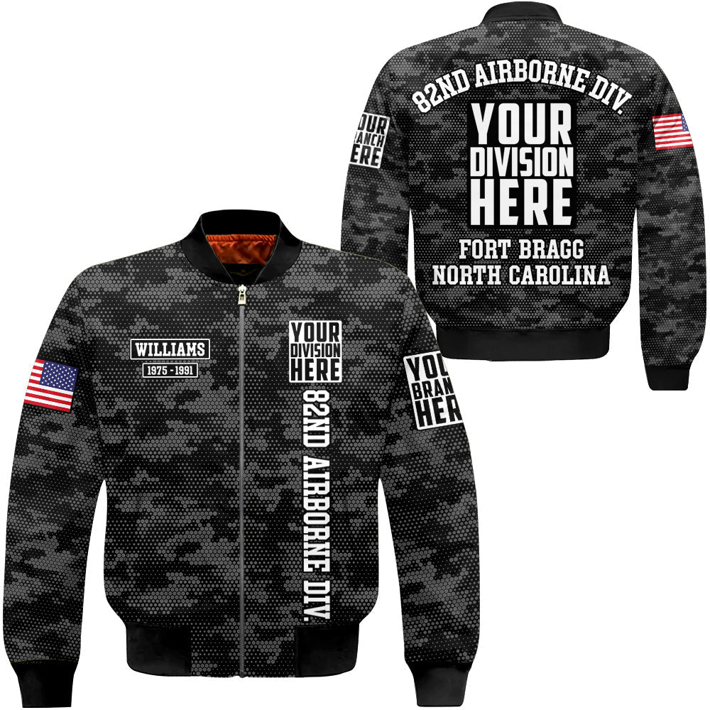 Custom Division And Military Training Base Personalized All Over Print Shirt   Design For Veteran H2511