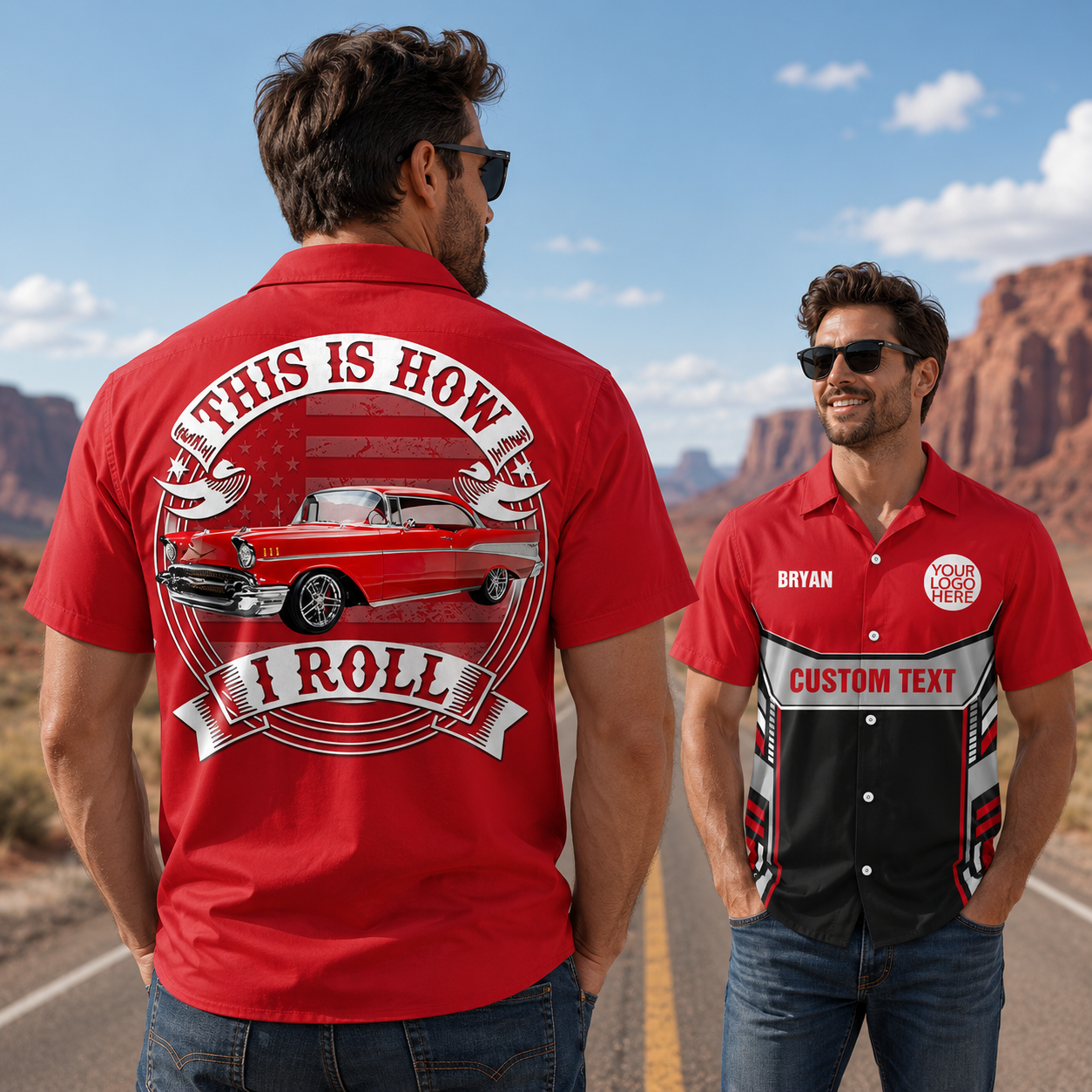 This Is How I Roll - Custom Car Photo Hawaiian Shirts - Gift For Car Lovers A2110 Pt99
