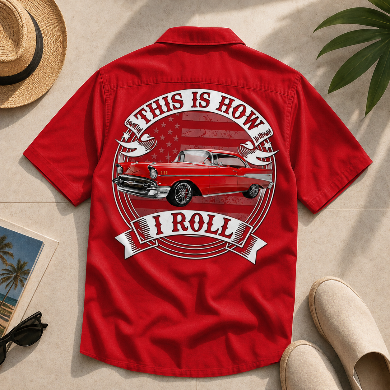 This Is How I Roll - Custom Car Photo Hawaiian Shirts - Gift For Car Lovers A2110 Pt99