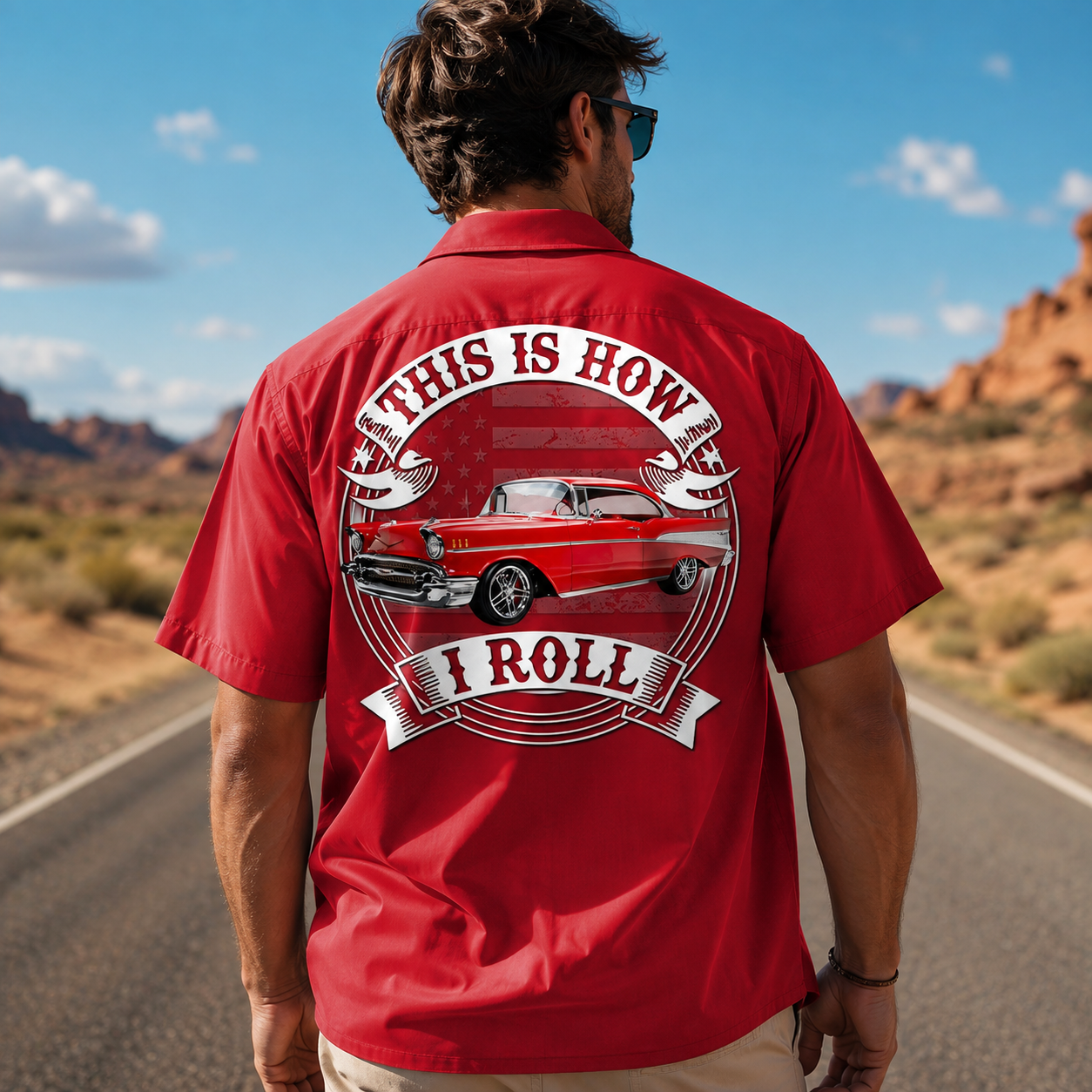 This Is How I Roll - Custom Car Photo Hawaiian Shirts - Gift For Car Lovers A2110 Pt99