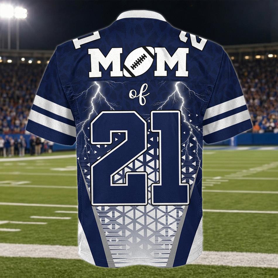 Personalized I Will Always Be Your Biggest Fan Football Jersey Custom Photo For Football Mom Grandma Sport Family H2511 Trna