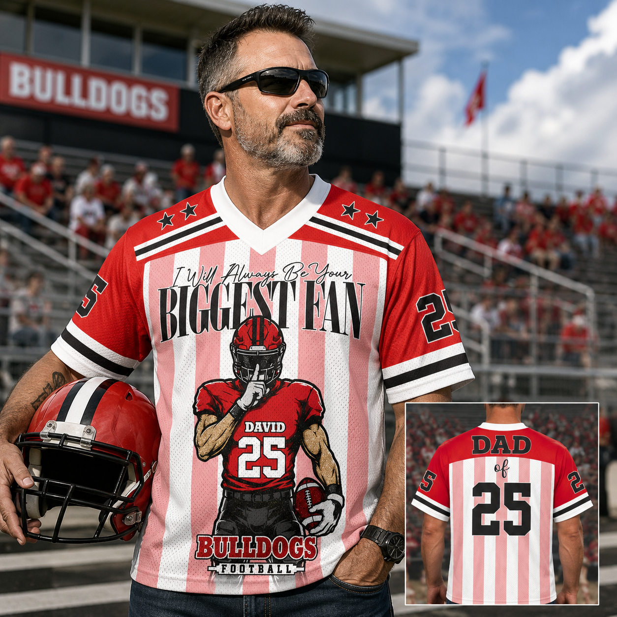 My Heart Is On That Field Custom, Shirt, Football Jersey For Football Mom Grandma Sport Family L0411 Pt99