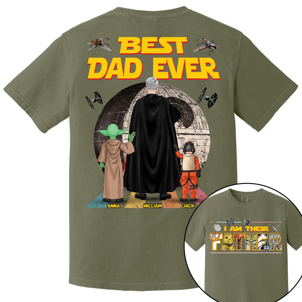 Best Dad Ever I Am Their Father  - Personalized Shirt Gift For Dad For Father's Day 2026 T1807 Hv01