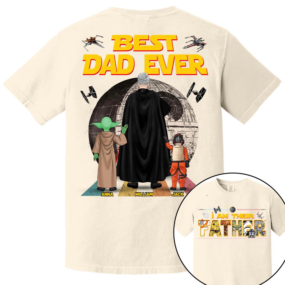 Best Dad Ever I Am Their Father  - Personalized Shirt Gift For Dad For Father's Day 2026 T1807 Hv01
