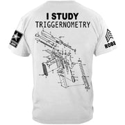 P1911 Schematic I Study Triggernometry Custom Shirt For Veteran H2511
