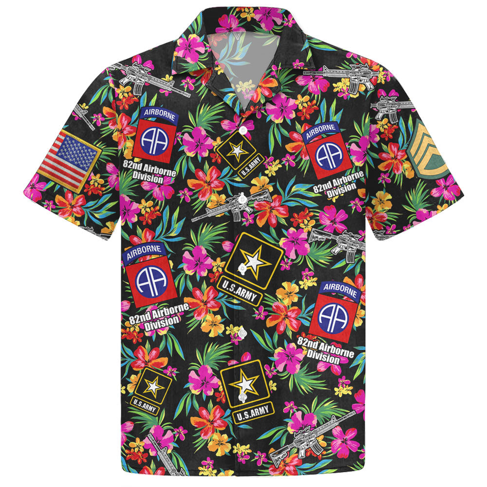 Tropical Flowers Men's Resort 3D All Over Print Shirt Man Hawaiian Vacation Beach Pique Shirt H2511 Do99