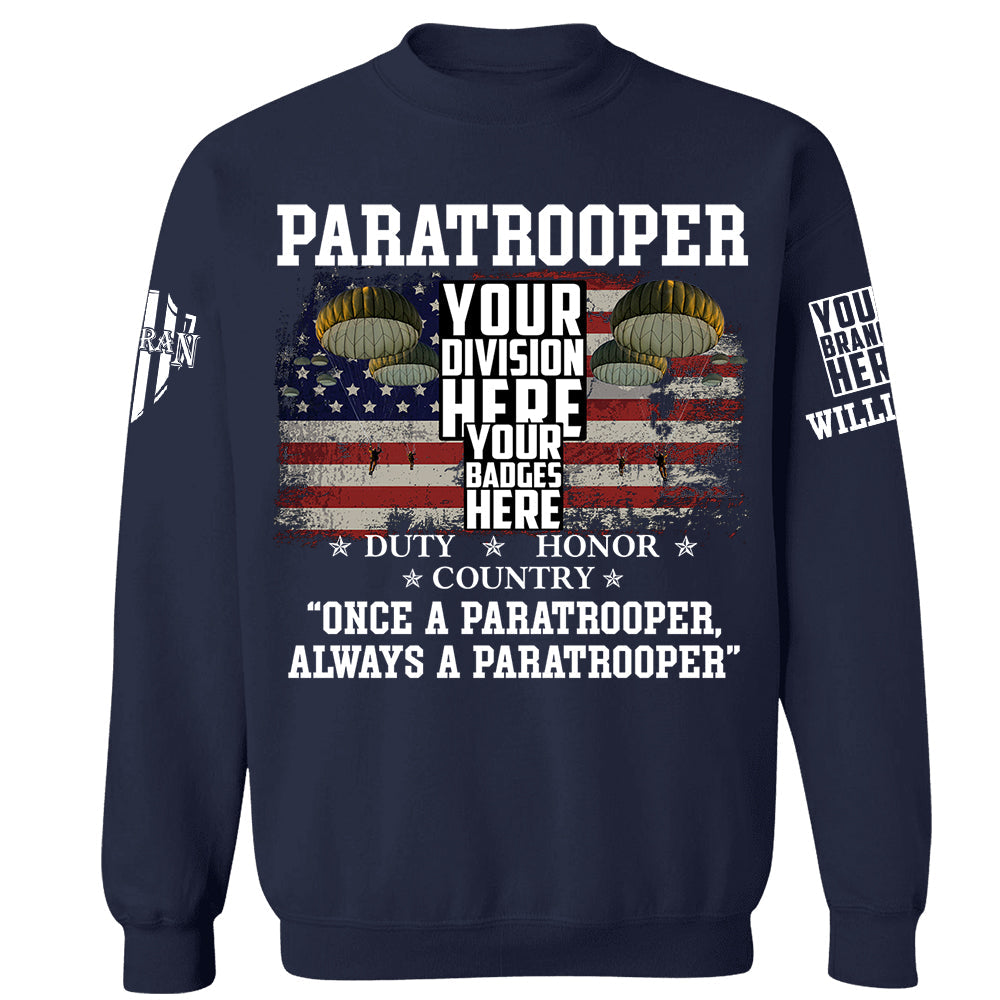 Custom Veteran Title Duty Honor Country Personalized Shirt For Veteran H2511