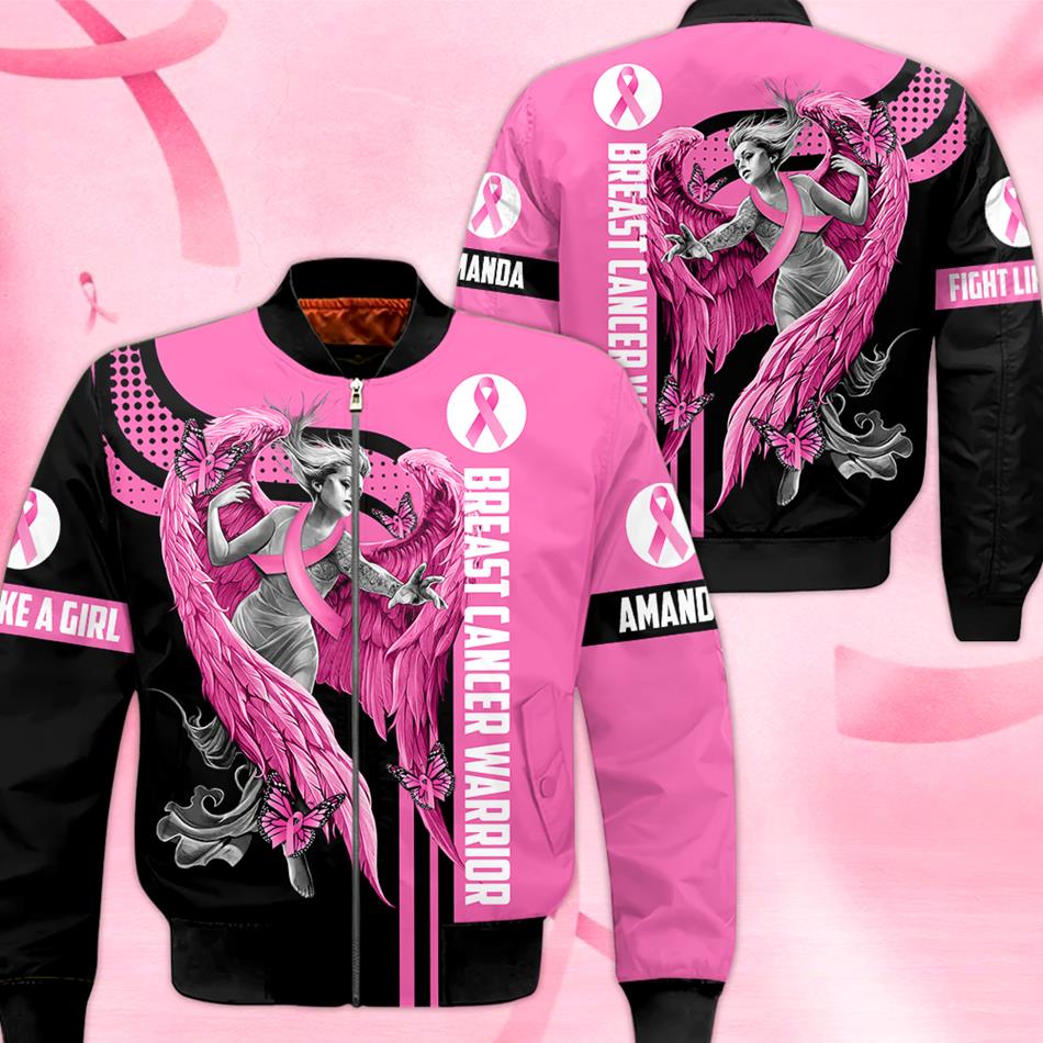 Breast Cancer Survivor Custom All Over Print Shirt For Cancer Survivor Warrior Breast Cancer Awareness Shirt H2511 Trna
