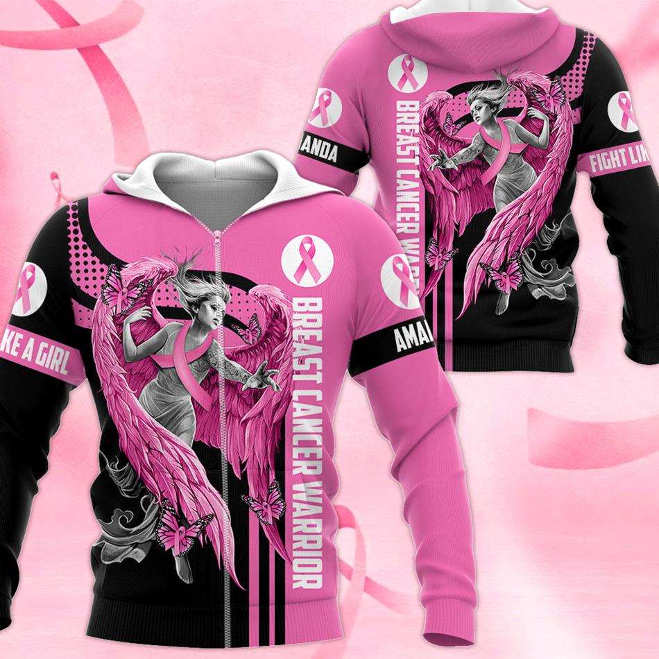 Breast Cancer Survivor Custom All Over Print Shirt For Cancer Survivor Warrior Breast Cancer Awareness Shirt H2511 Trna