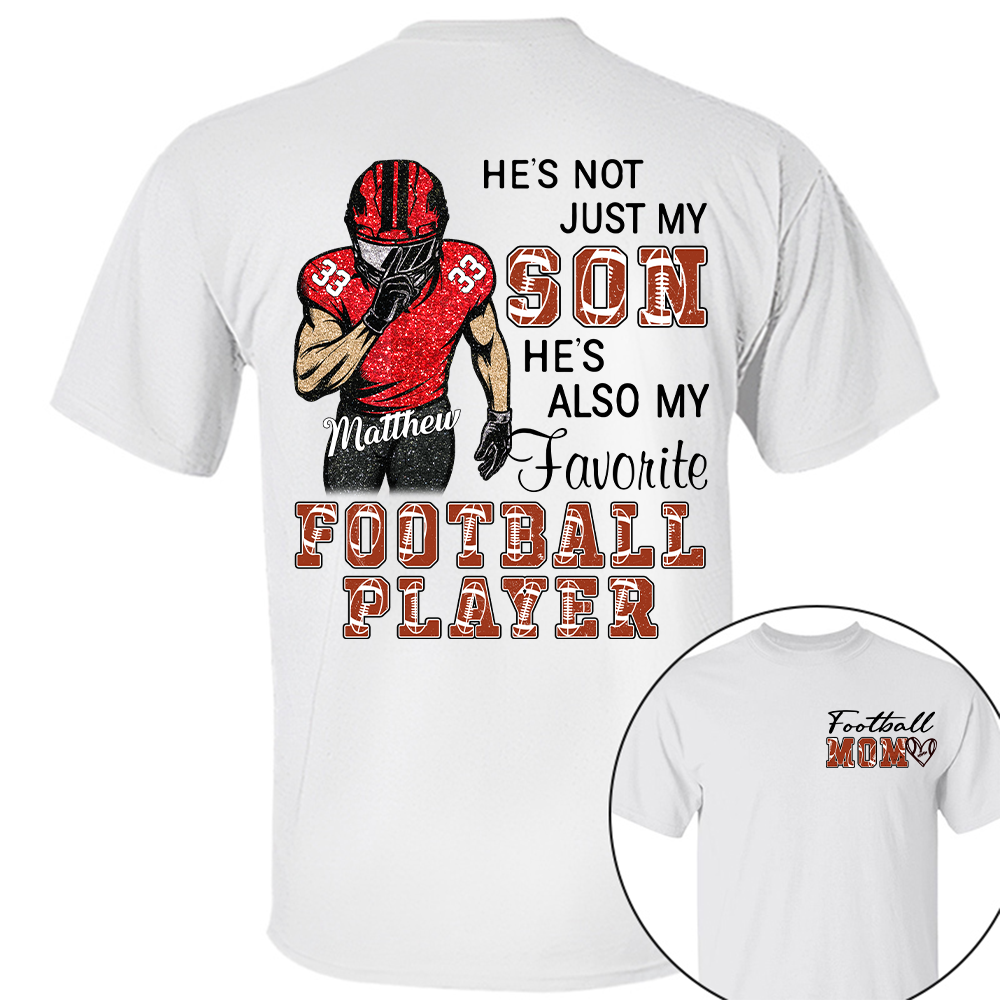 Custom Football Mom Shirt, Game Day Gift L0411 Hv01