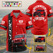 Personalized Name Love Jeep All Over Printed Shirt This Is How I Roll - Custom Photo Jeep Shirt - Personalized Name Car Shirt H2511 Trna