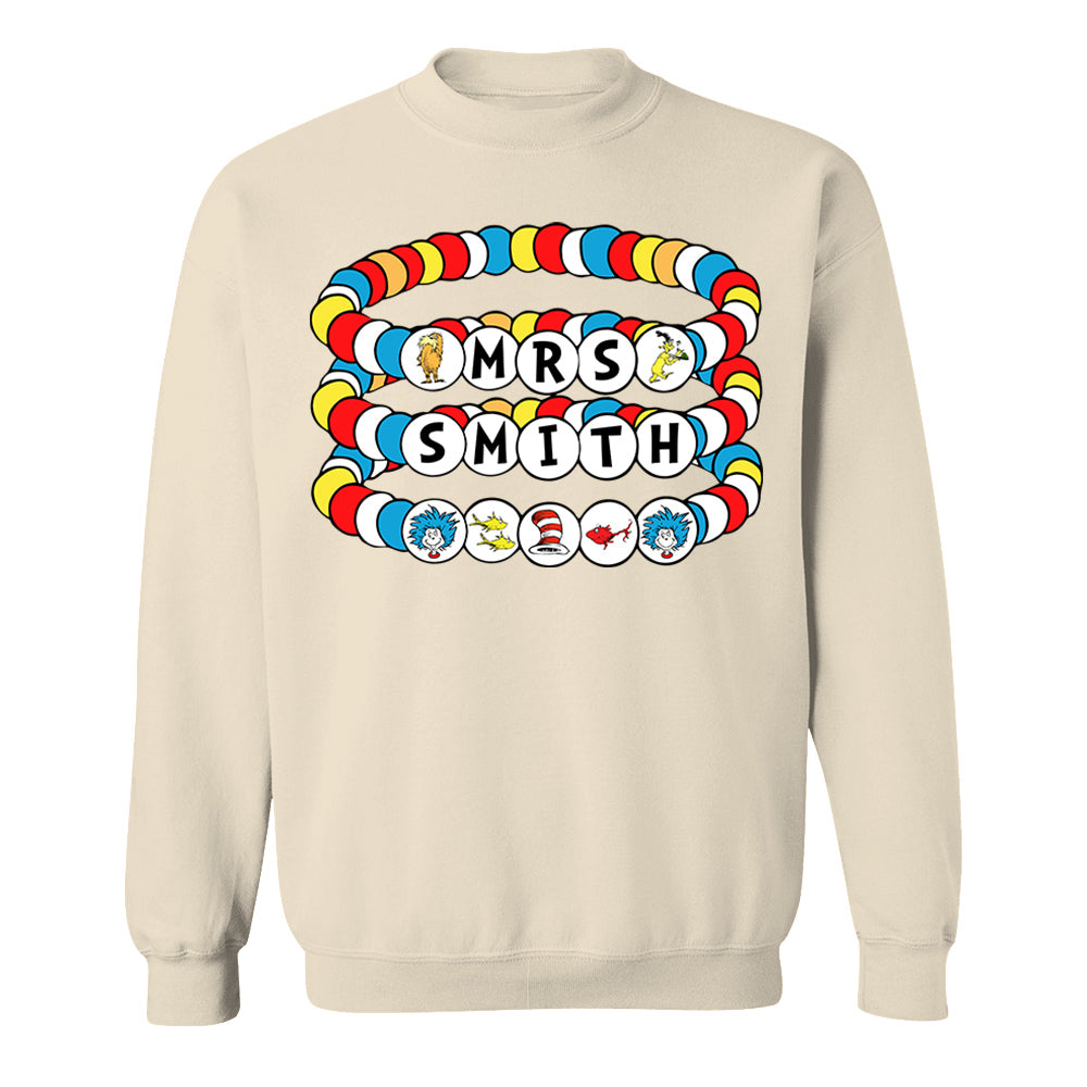 Custom Teacher's Name Read Across America Teacher Shirt H2511 Do99