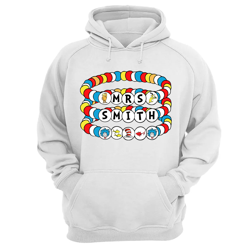 Custom Teacher's Name Read Across America Teacher Shirt H2511 Do99