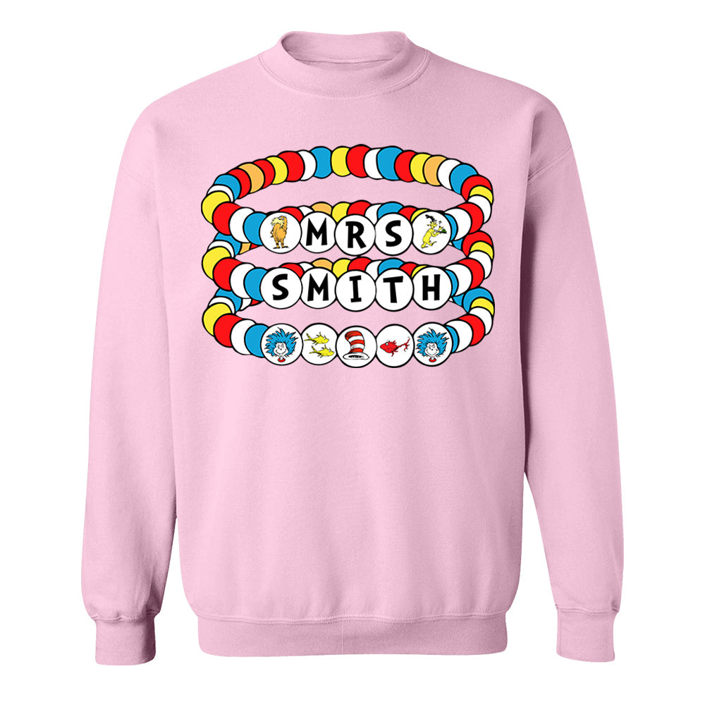 Custom Teacher's Name Read Across America Teacher Shirt H2511 Do99