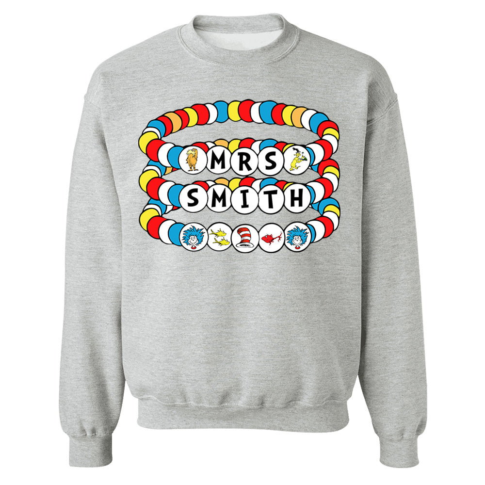 Custom Teacher's Name Read Across America Teacher Shirt H2511 Do99