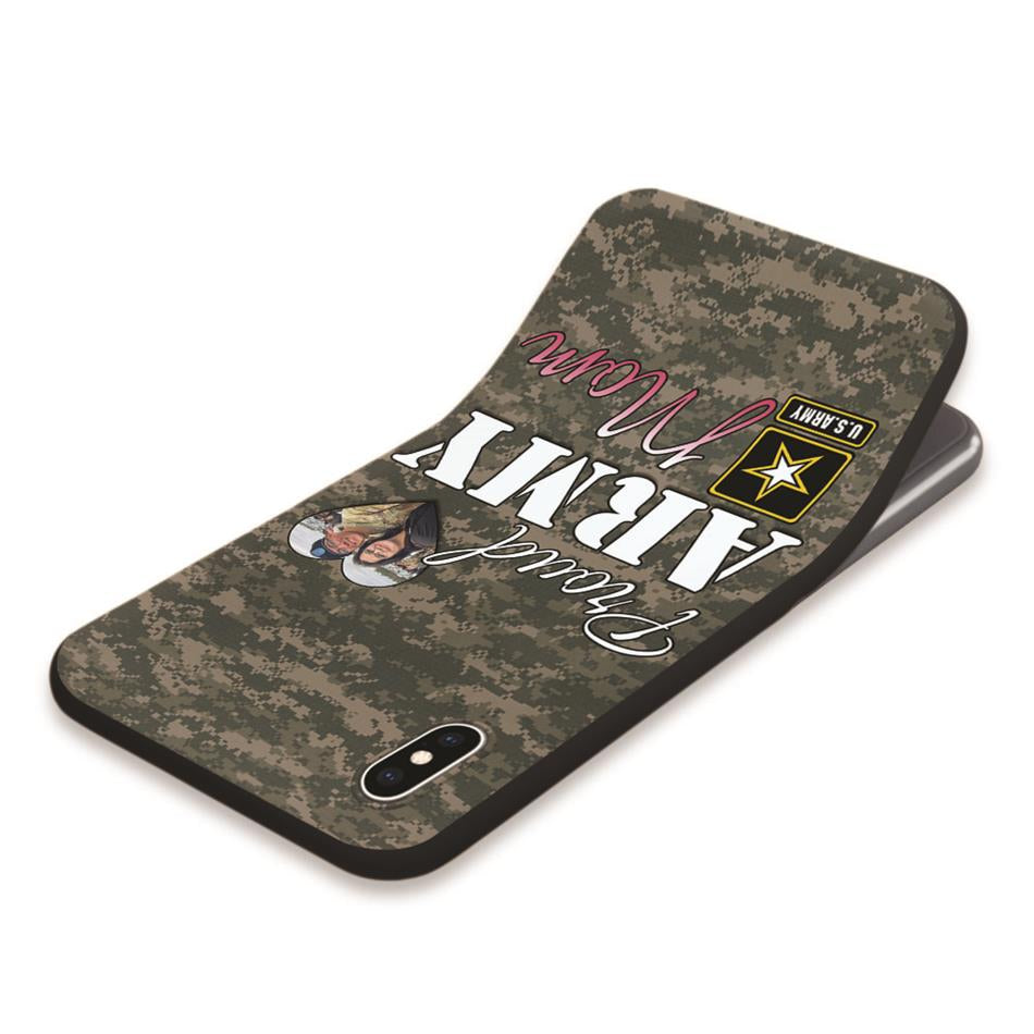 Proud Army Mom Sister Wife Grandma Custom Phone Case Gift For US Military Family Member Proud Phone Cases H2511 Trna