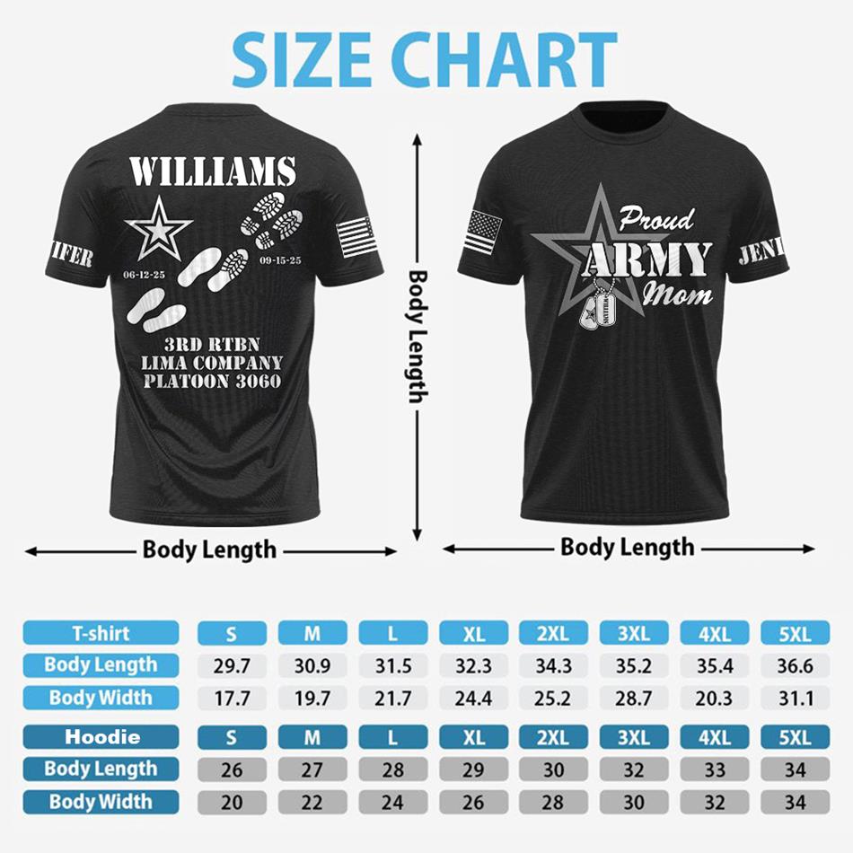 Proud Army Mom My Son My Hero Custom All Over Print Shirt Pant Gift For Military Mom Dad Family Members Shirt H2511