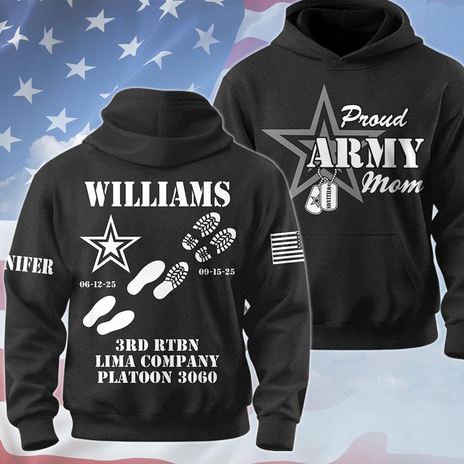 Proud Army Mom My Son My Hero Custom All Over Print Shirt Pant Gift For Military Mom Dad Family Members Shirt H2511