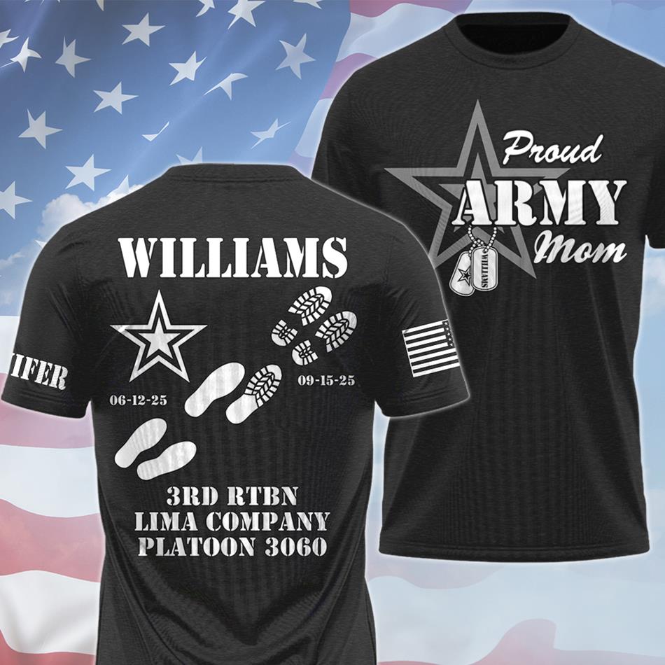 Proud Army Mom My Son My Hero Custom All Over Print Shirt Pant Gift For Military Mom Dad Family Members Shirt H2511
