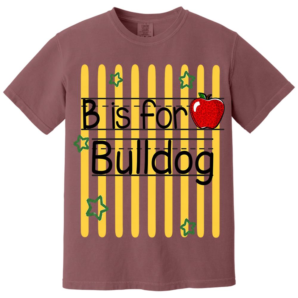 Personalized Retro Stripe School Mascot Custom Apple Name Teacher T-Shirt, Custom Gifts For Teacher Nh00