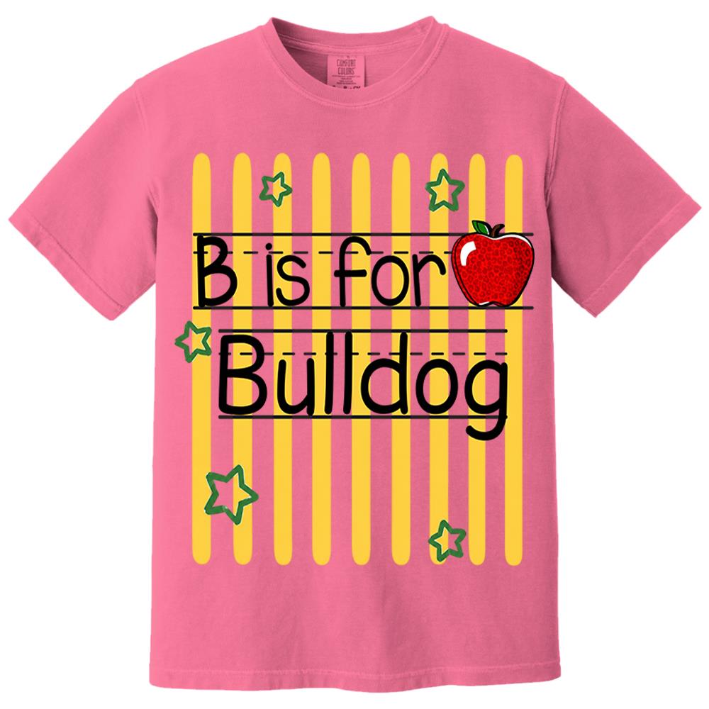 Personalized Retro Stripe School Mascot Custom Apple Name Teacher T-Shirt, Custom Gifts For Teacher Nh00