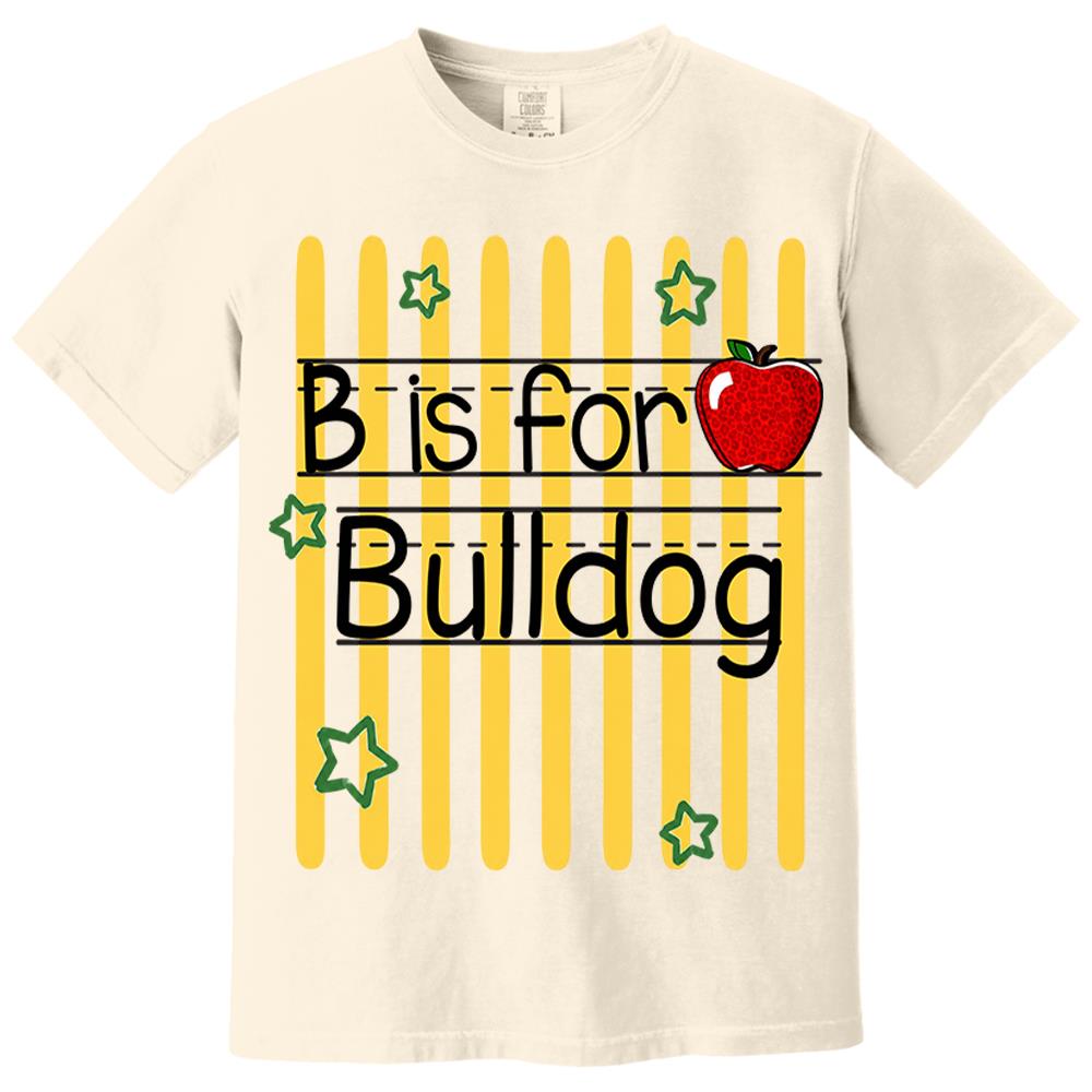 Personalized Retro Stripe School Mascot Custom Apple Name Teacher T-Shirt, Custom Gifts For Teacher Nh00