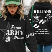 Proud Army Mom Dad Sister Family Members All Over Print Shirt Vr2 Custom Recruit Training Unit Designation Shirt For Proud Military Family Graduate Shirt H2511