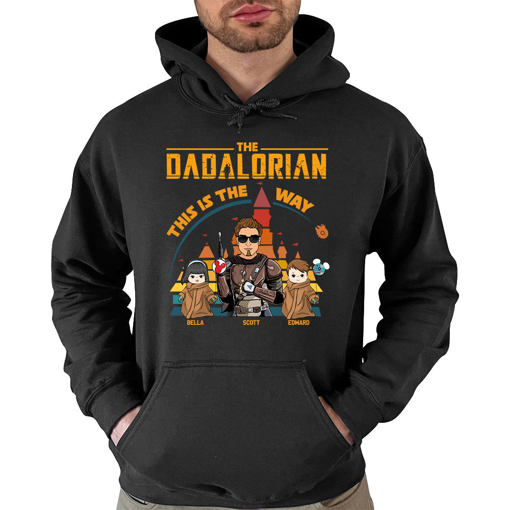 The Dadalorian - Personalized Shirt For Dad