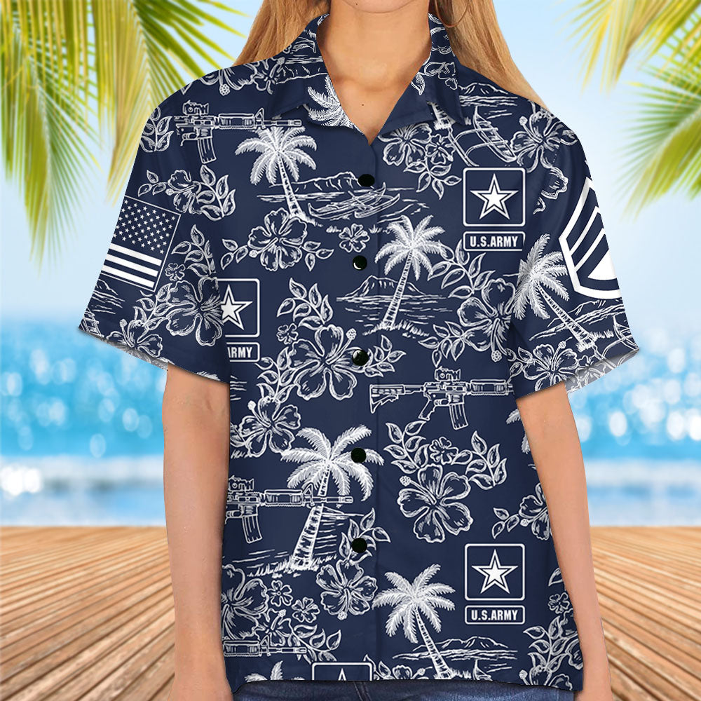 Hawaii Hawaiian Islands Shirt For Veteran Vacation Beach Shirt Available To All Military Branches H2511 Trna