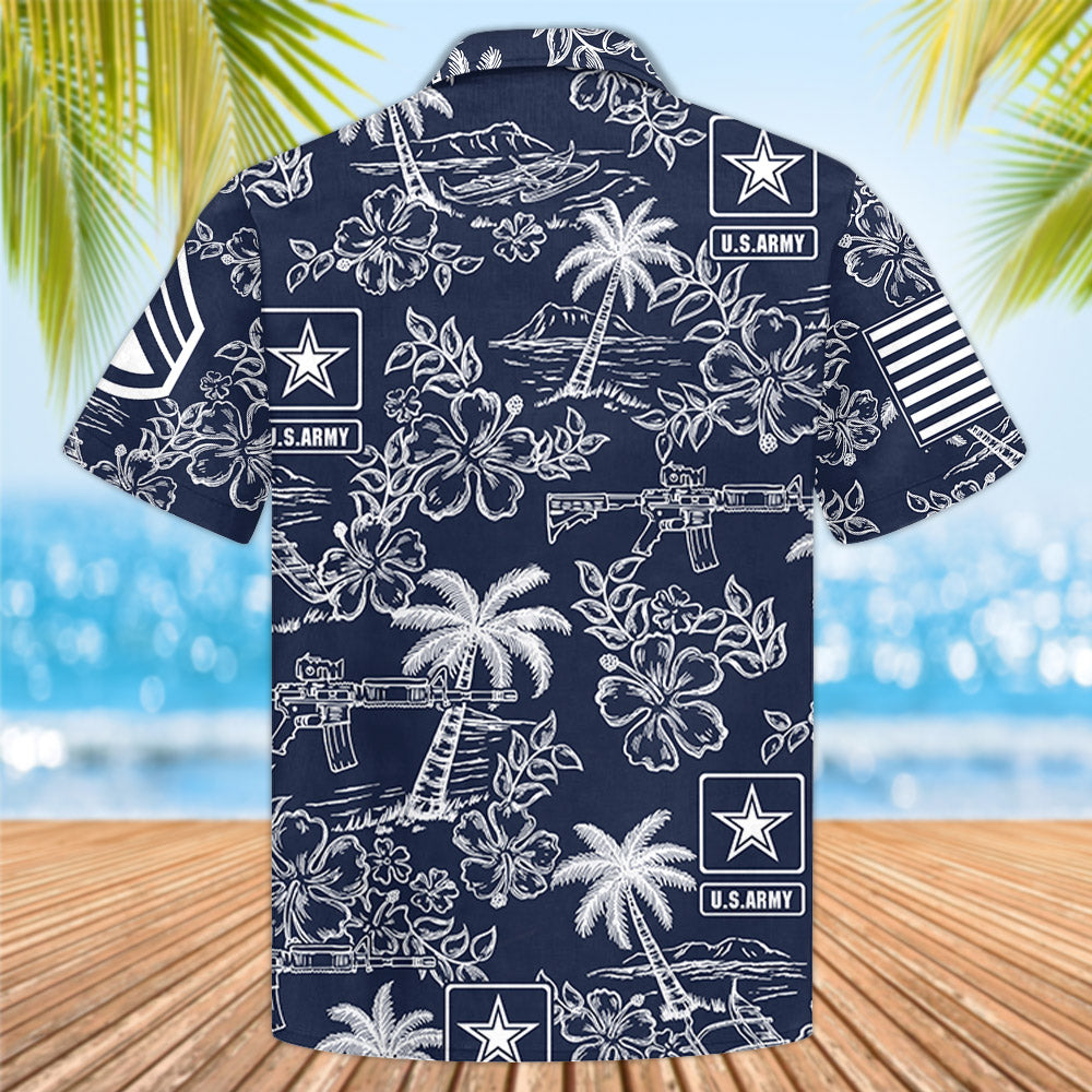 Hawaii Hawaiian Islands Shirt For Veteran Vacation Beach Shirt Available To All Military Branches H2511 Trna