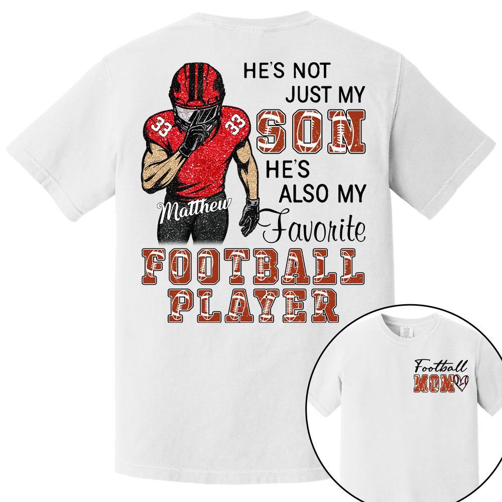 Custom Football Mom Shirt, Game Day Gift L0411 Hv01