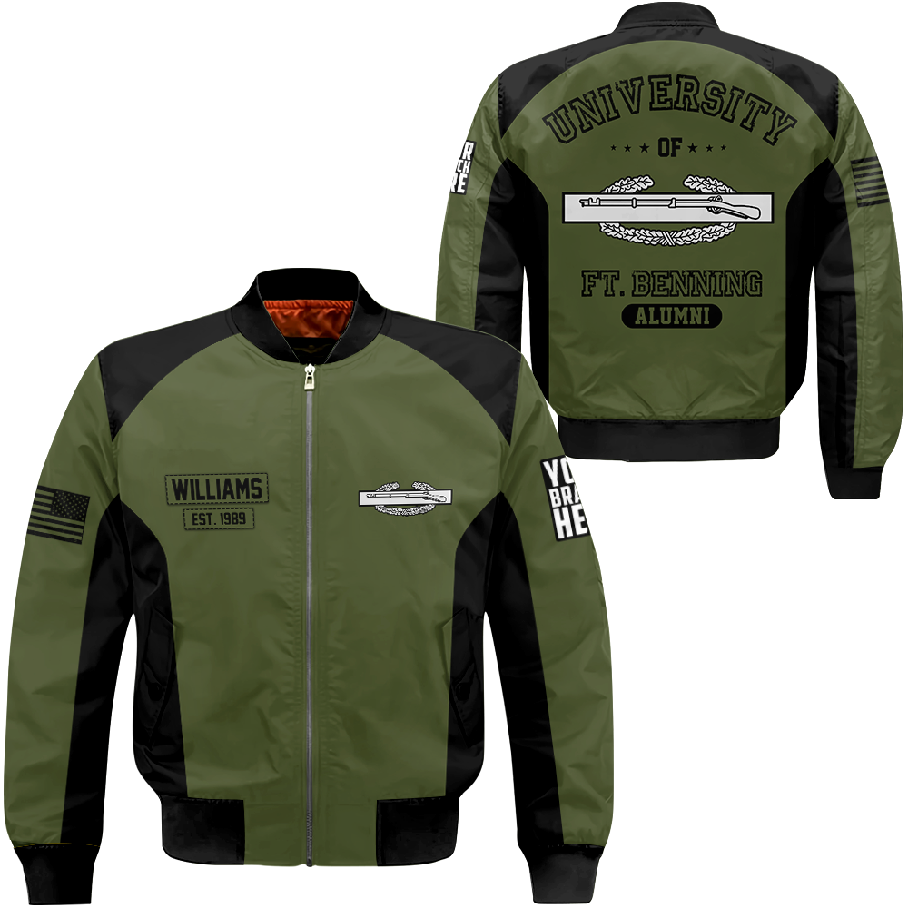 Custom Badges   Design University Of Military School Personalized All Over Print Shirt For Veteran H2511