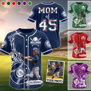 Personalized Family Baseball Jersey Gift For Baseball Lovers Custom Photo Baseball Players H2511 Trna