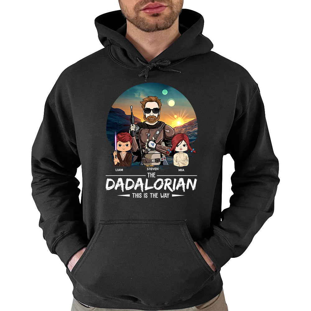 Tatooine Sunset The Dadalorian This Is The Way Personalized Shirt New