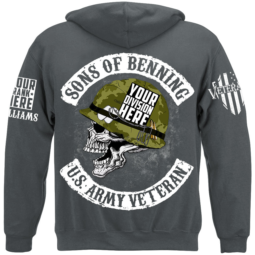 Sons Of Military Base US Veteran Custom Division Logo Shirt For Veteran H2511