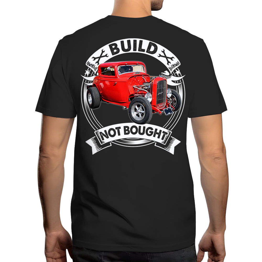 Built Not Bought Personalized Shirt For Hot Rod Lovers H2511