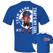 Personalized That’s My Girl Soccer Shirt, Custom Player Name & Number T-Shirt, Soccer Mom Gift Na02 Hv01 DH09