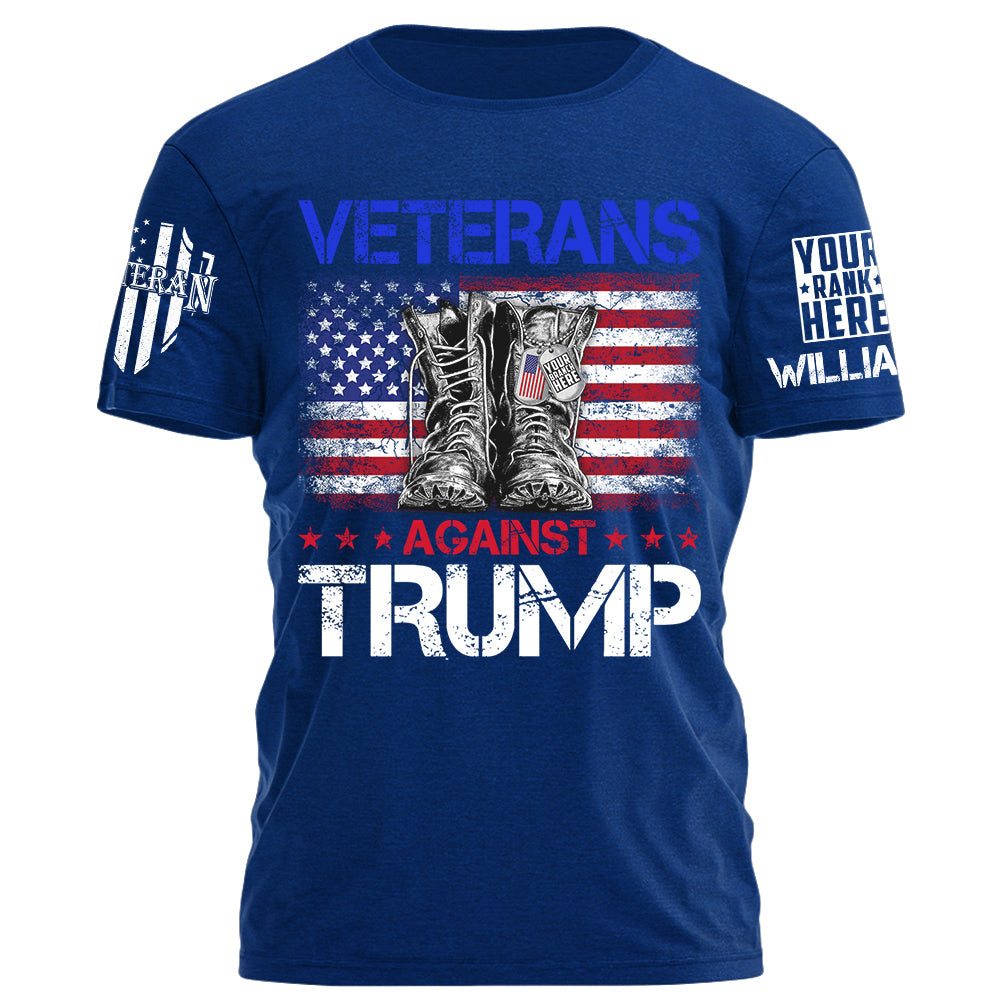 Veterans Against Trump Personalized Shirt For Veteran H2511
