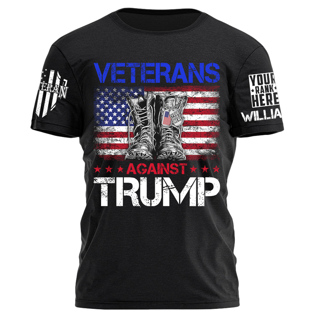 Veterans Against Trump Personalized Shirt For Veteran H2511