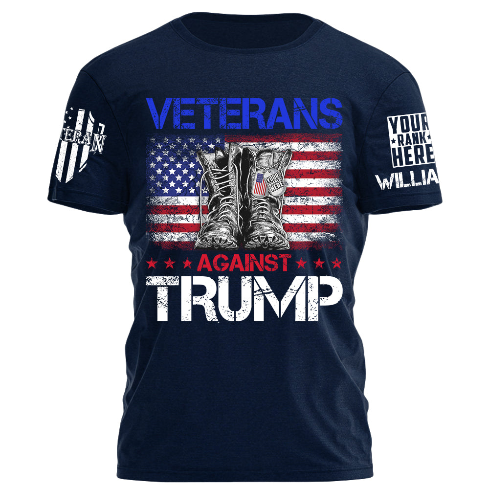 Veterans Against Trump Personalized Shirt For Veteran H2511