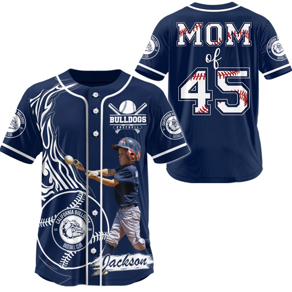 Personalized Family Baseball Jersey Gift For Baseball Lovers Custom Photo Baseball Players H2511 Trna