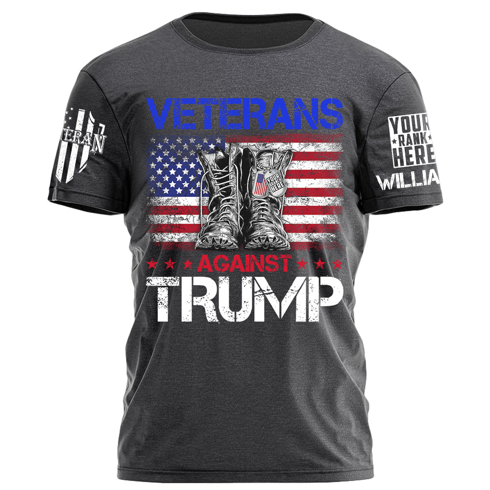 Veterans Against Trump Personalized Shirt For Veteran H2511