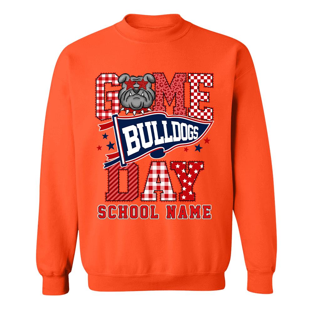 Custom School Mascot Game Day Shirt , School Spirit L0411 Hv01