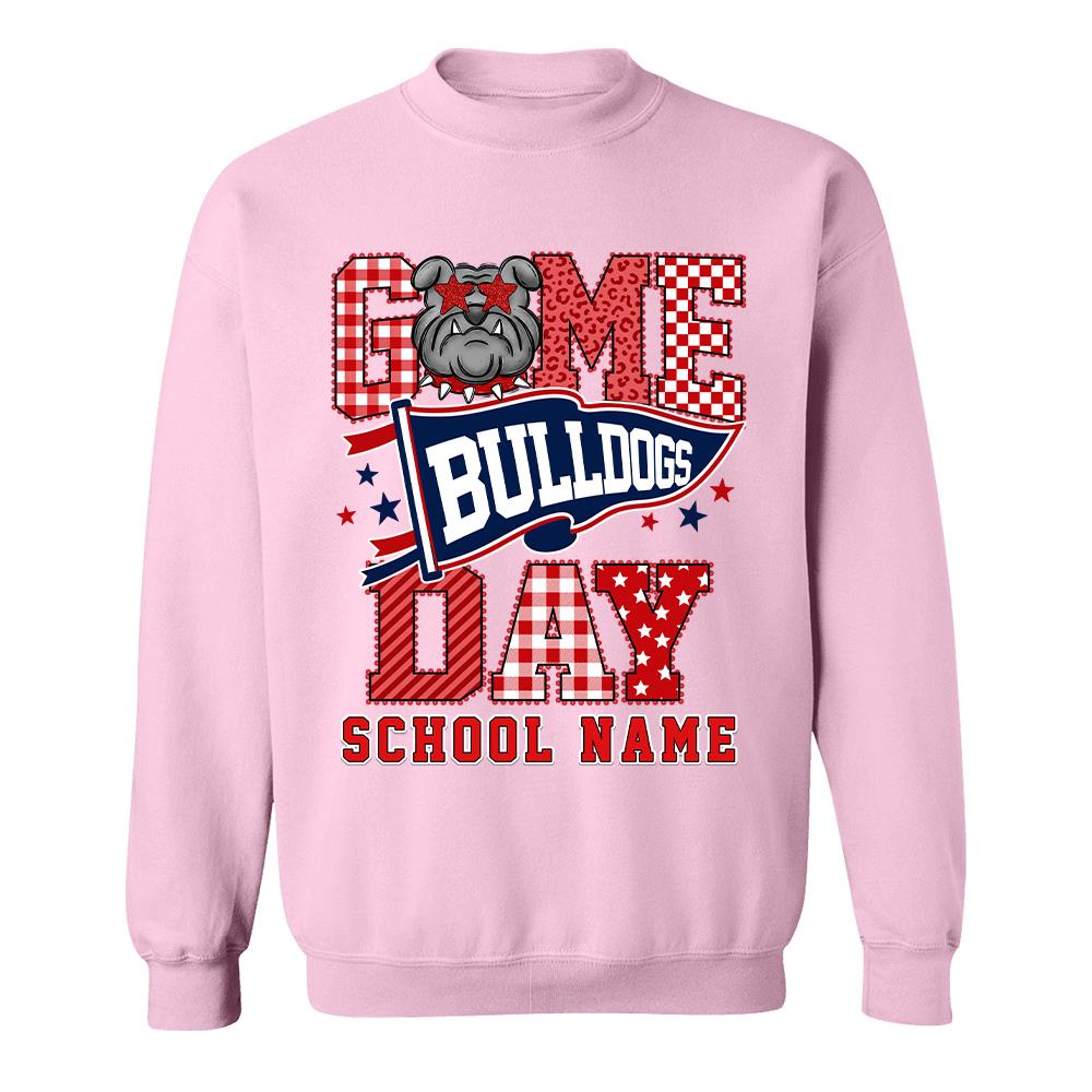 Custom School Mascot Game Day Shirt , School Spirit L0411 Hv01