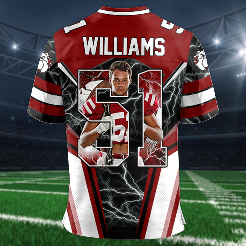 I Will Always Be Your Biggest Fan Vr2 Football Mom Personalized All Over Print Football Jersey For Football Mom Grandma Sport Family H2511