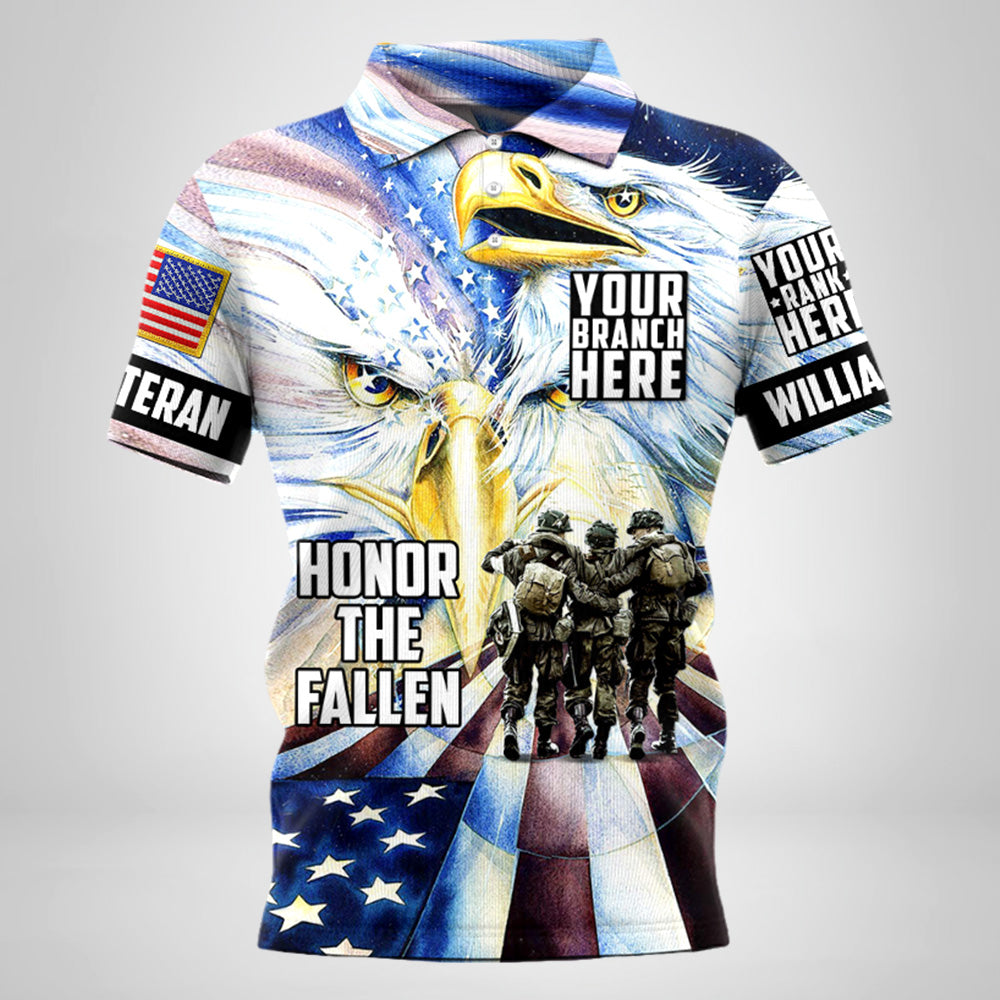 Honor The Fallen Memorial Day All Over Print Shirt For Veteran H2511