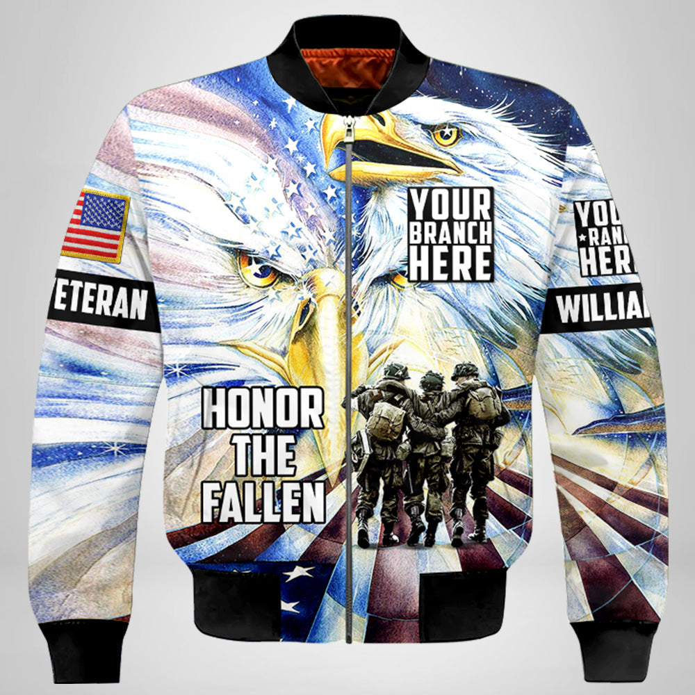 Honor The Fallen Memorial Day All Over Print Shirt For Veteran H2511