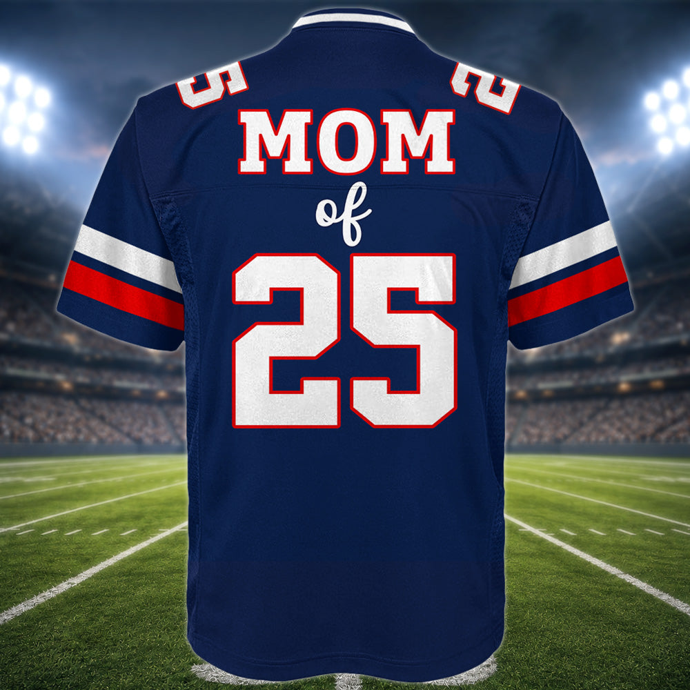 Personalized Football Game Day Football Jersey Custom Photo, Custom Team Name, Gift For Football Lovers, Gift For Football Player MI209 Hv01