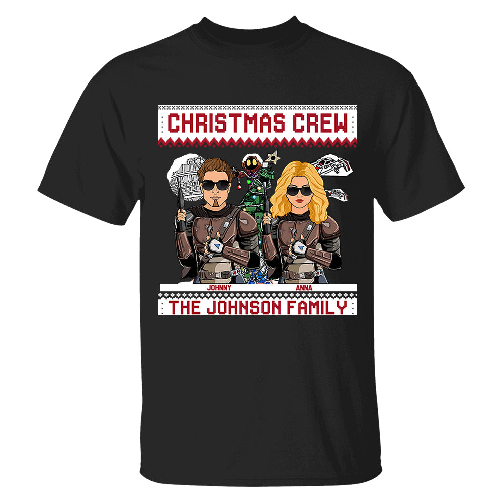 Christmas Crew - Gift For Family - Personalized Shirt Tu20